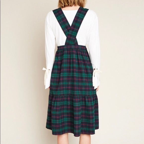 Plaid Jumper Dress - Picture 2 of 3